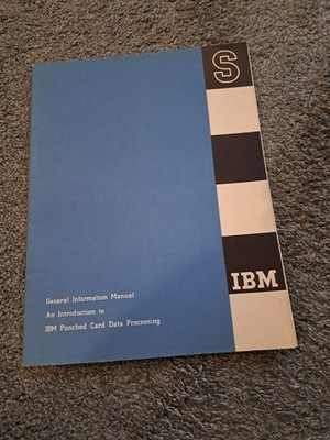IBM General Information Manual Introduction Punched Card Data Processing