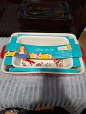 The Pioneer Woman Merry Meadows 2-Piece Rectangular Ceramic Holiday Bakeware Set