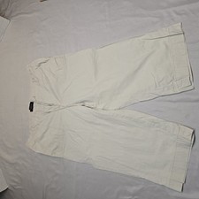Talbots Woman Petite Heritage Fit Capri Pants Khaki Size 14P Euc