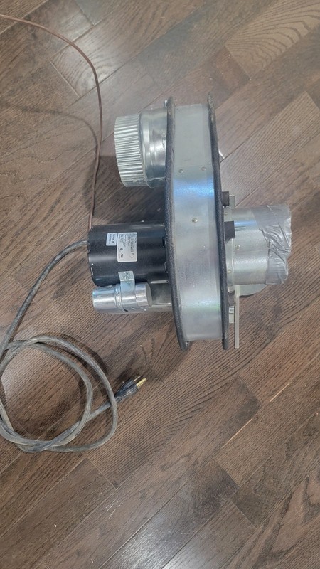 In-Line Duct Fan: 160 cfm Max., 4 in Duct, 7.5 W, 120V AC, 1 Ph