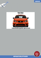 PDF Seat Ibiza (2015-2017) Reparaturanleitung Inspektion Wartung Service