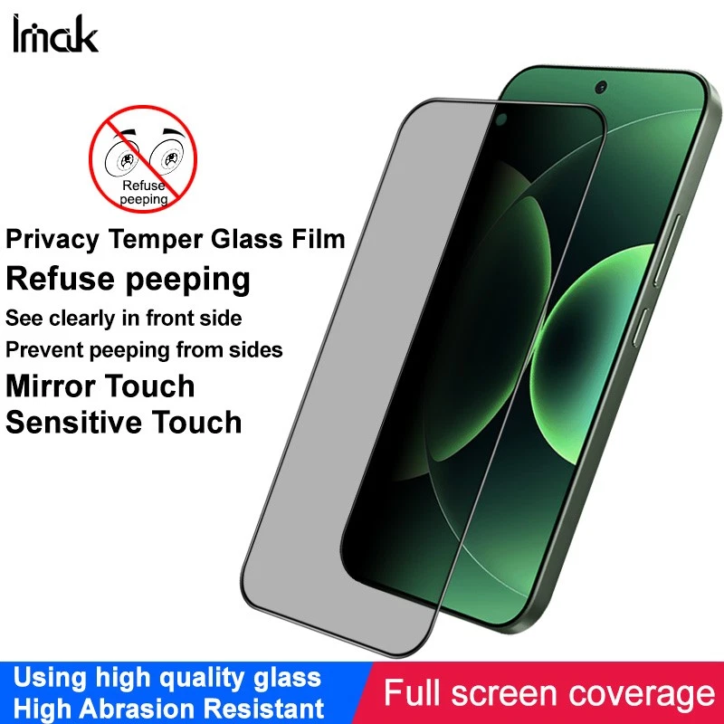 imak For Xiaomi 17 Pro /Max, Privacy Glass Film Screen Protector Refuse peeping - Image 2 of 4