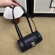 Chanel Makeup Black Quilted Shoulder Strap Bag Crossbody - Vip Gift