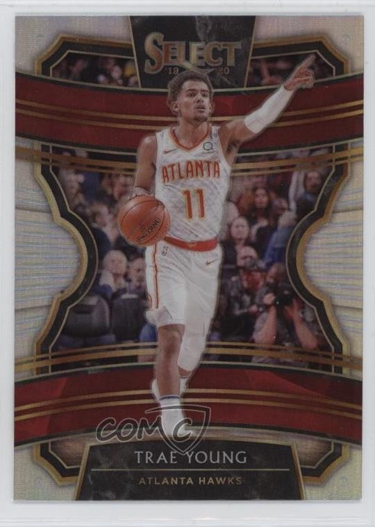 2019-20 Panini Select Concourse Silver Prizm Trae Young #33 06hn