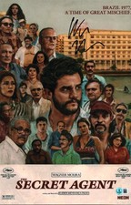 Wagner Moura Signed The Secret Agent Oscar Hopeful 11x17 Photo BAS COA