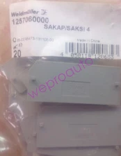 1 bag (20pcs) Weidmuller Terminal Block Accessories SAKAP SAKSI4 1257060000