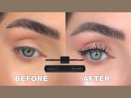 Huda Beauty Legit Lashes Mascara 2 in 1 2x3.5ml / .11fl oz Black - Afbeelding 3 van 4