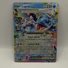 Pokemon TCG Lapras ex 032/142 Sv07: Carta LP Holo Corona Stellare