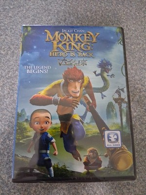 Brand NEW  MONKEY KING  HERO IS BACK   THE LEGEND BEGINS  DVD  2015 JACKIE CHAN 