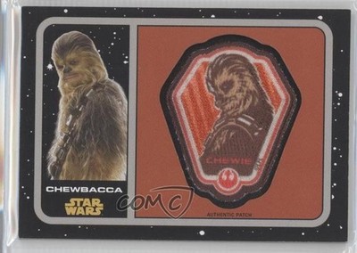 2015 Star Wars: Journey to The Force Awakens Manufactured Chewbacca Patch 2r5