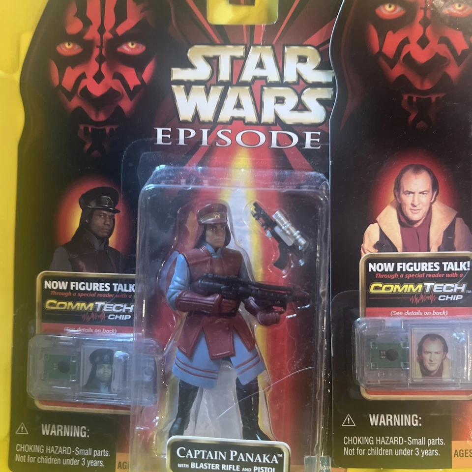 Naboo 动作无花果套装 Panaka、Ric Olie、Queen Amidala、Naboo Security — 第 2/4 张图片