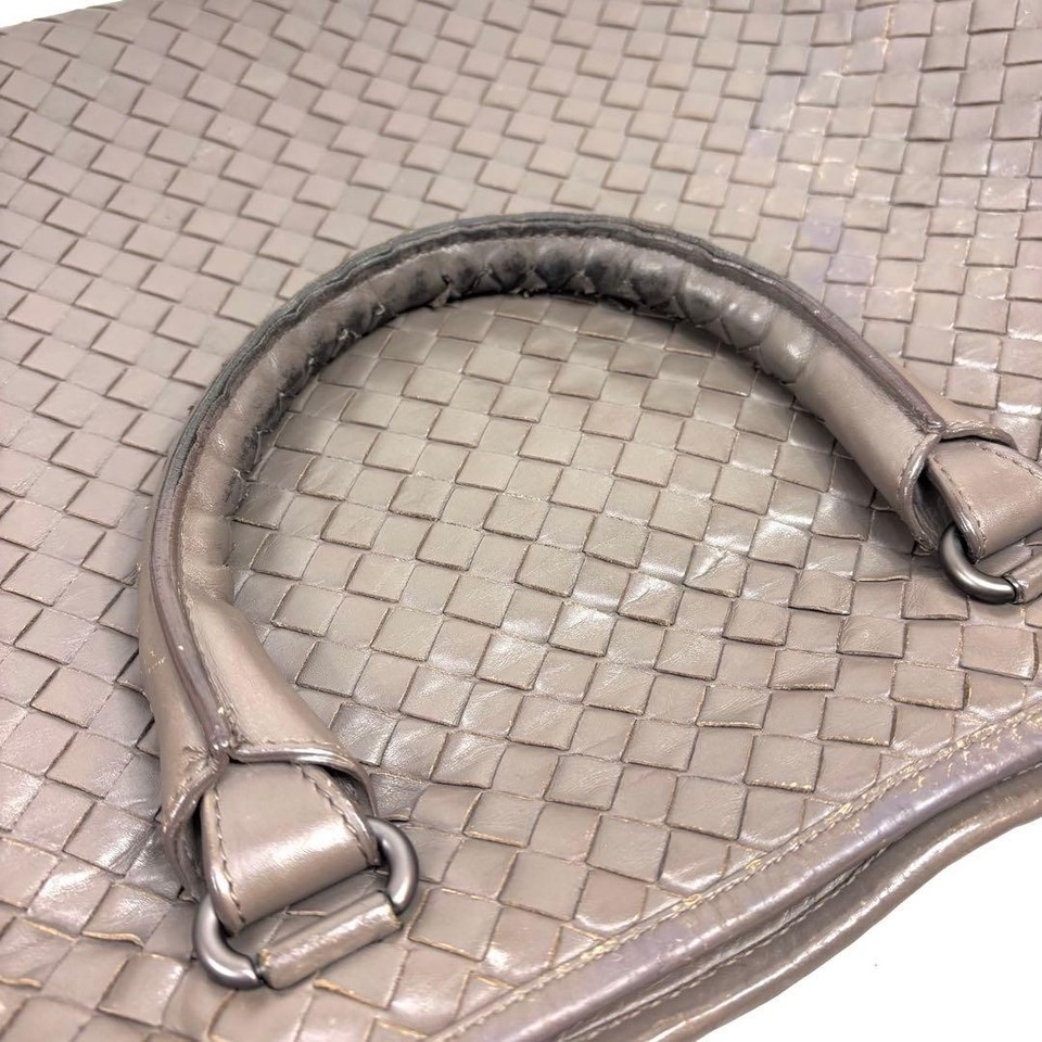 Bottega Veneta Intrecciato Leather Trimmed 