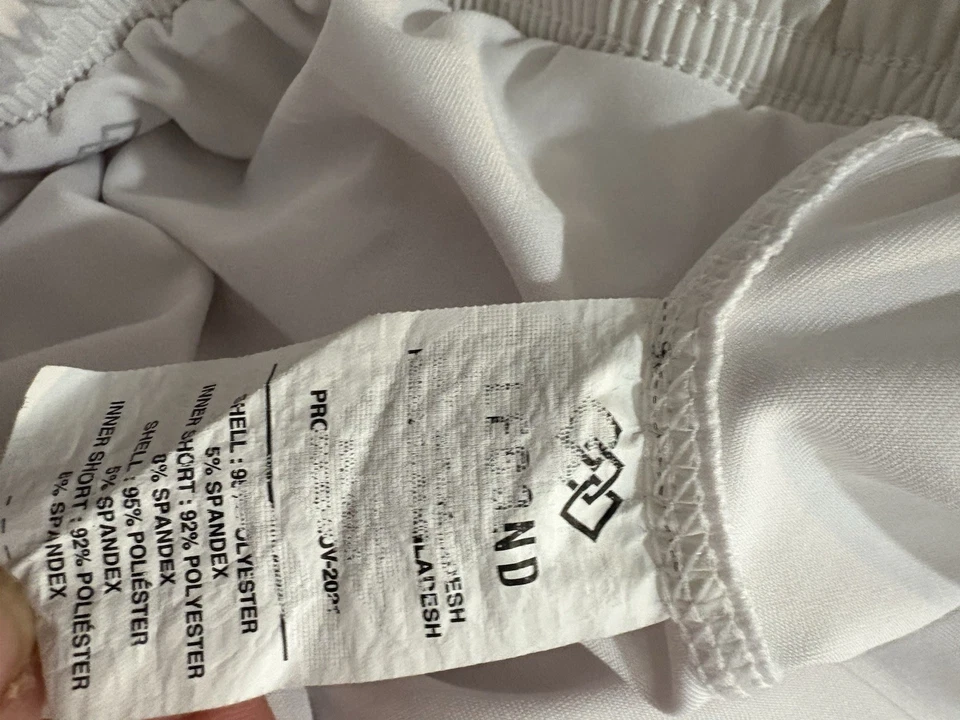 Pantalón corto LEG3ND talla M blanco  Foto 4 de 4