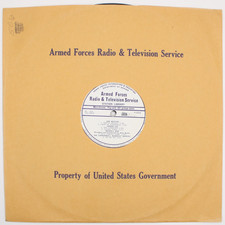 1960s AFRTS Kirby Stone Four Charlie Brown Cannonball Adderley Armed Forces LP