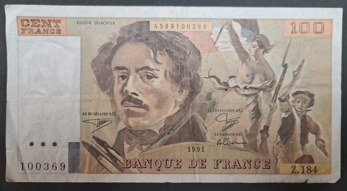 ★未使用 1991年 フランス紙幣 ヴィンテージ アンティーク franc 14 1991 Banknote French Paper Money for sale | eBay