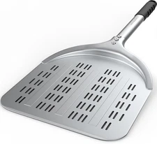 12 Inch Aluminum Perforated Pizza Peel