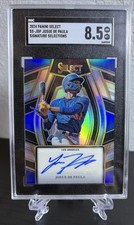 2024 Select Josue De Paula Signature Selections Auto #SS-JD Dodgers SGC 8.5