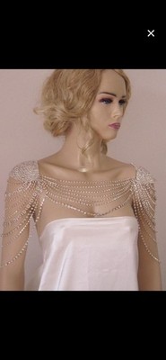 Rhinestone Jewelry/Shoulder, Wedding/Prom/Crystal Epaulettes,Necklaces Jewelry