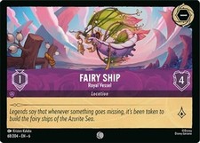 4x Fairy Ship - Royal Vessel - 68/204 - Common NM-Mint Disney Lorcana: Azurite S