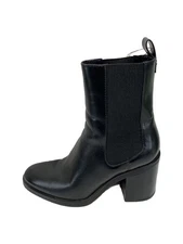 Zara Short Boots 37 Blk InM44