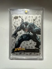 2024 Marvel Upper Deck Spider-Man Venom MCS-13 Thick Metal Card Rare SSP