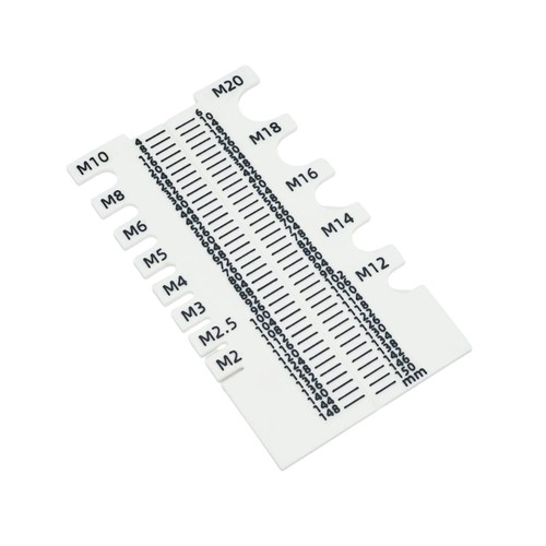 32g Lightweight Portable Screw Measurement Device Compact Design 150mm Scale - Picture 10 of 11