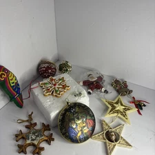 A Lot of Various Christmas Ornaments. Some Vintage.