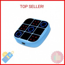 Tic-Tac-Toe Bolt Game, 4-in-1 Handheld Puzzle Games Console, Electronic Tic-Tac-