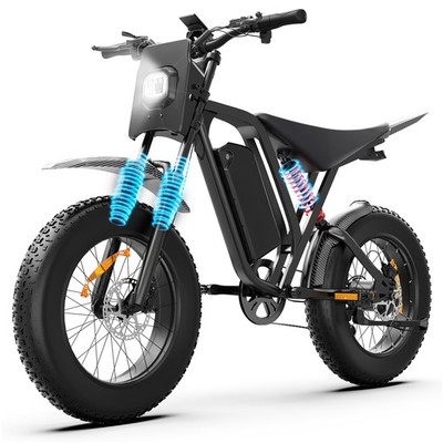 Elektrofahrrad, E-Bike, Mountainbike, Fatbike, Dirt-E-Bike für Erwachsene
