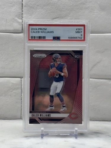 2024 Panini Prizm Rookies Caleb Williams #301 (RC) Psa 9