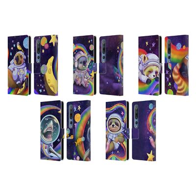 OFFICIAL CARLA MORROW RAINBOW ANIMALS LEATHER BOOK WALLET CASE FOR XIAOMI PHONES