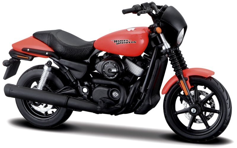 HARLEY-DAVIDSON Street 750 - 2015 - redorange - Maisto 1:18