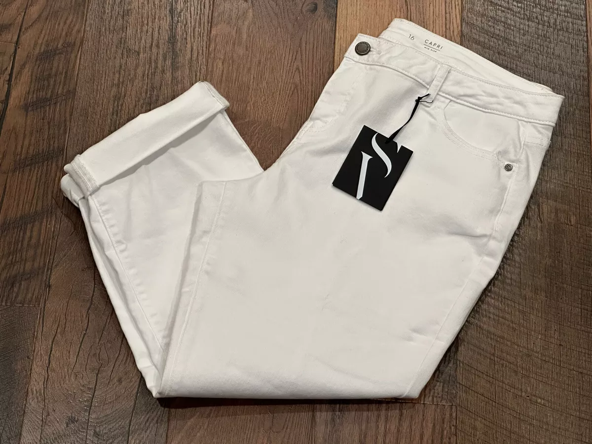 Vera wang deals denim capris
