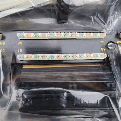 New! Ortronics OR-851000354 96-Port Cat-5 Patch Panel Ethernet Network   