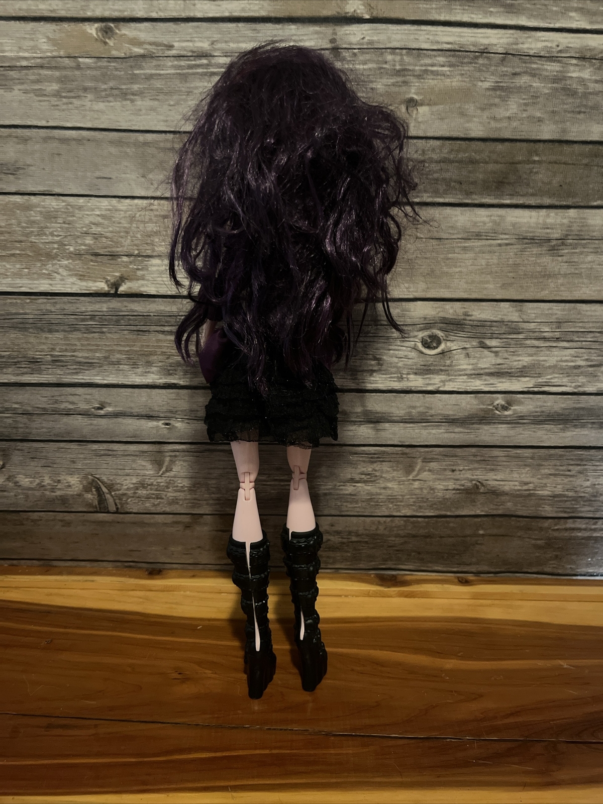 Monster High Dolls Frightfully Tall Elissabat 17'' Vampire doll Purple Goth Euc