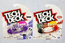Tech Deck Ultra Rare Fingerboard DGK Ghost & REAL Skateboards - VHTF NEW