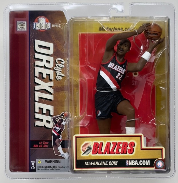 Portland Trailblazers Clyde Drexler NBA Legends Series 2 2006 McFarlane