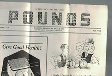 Hanson Brothers Scale Co January 1929 Pounds Ad Paper Chicago