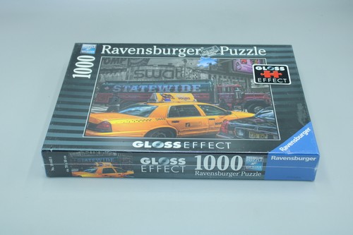 🧩NEU: Gelbes Taxi Puzzle 1000 Teile Ravensburger  jigsaw🧩 - Afbeelding 3 van 6