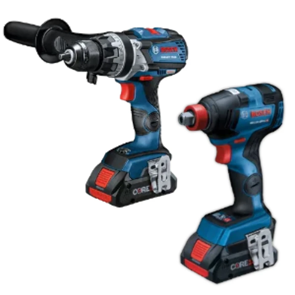 Bosch GXL18V-224B25 18V Combo Kit w/Connected Freak 1/4 in. & 1/2 in. 2-N-1 Bit/ - Image 2 of 4