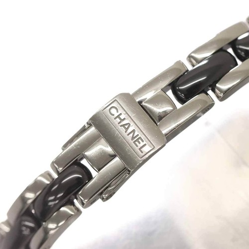 CHANEL Premiere H2163 Diamond Bezel Ceramic Quartz Black Dial Ladies 90275660 - Picture 7 of 7