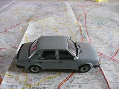 Miniature Abrex 1/43 - Skoda 120 L Grise, Collection Voiture Tchèque