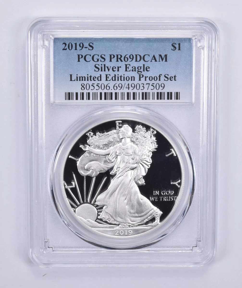 American Eagle PR 69 Graded 2019 Silver Bullion Coins for sale | eBay