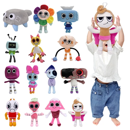 Dandy's World Game Stuffed Toy Doll Pebble Plushies Toy Christmas Gift Boy Girls - Picture 5 of 36