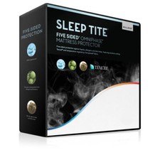 Malouf Five 5ided Mattress Protector with Tencel   Omniphase Split Queen