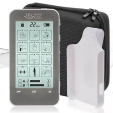 TENS Unit and EMS - Deluxe 2 Channels 12 Modes 20 Intensity Levels
