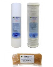 Finerfilters RO Filters and MB115 DI Resin for 4 Stage Aquarium RO Systems