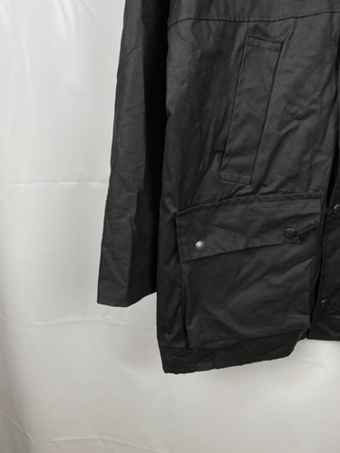 Game Technical Apparel Waxed Coat Hooded size L - Picture 4 of 14