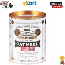McCann's Irish Oatmeal, Traditional Steel Cut Oats, 28 Ounce