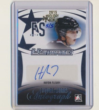 2014 ITG In The Game Future Stars AUTO Haydn Fleury /5 Rebels Holiday Bonus